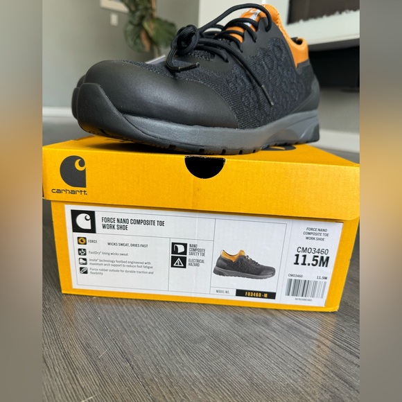 Carhartt Men’s Force Nano Composite Toe Work Shoe. NWT main image 4